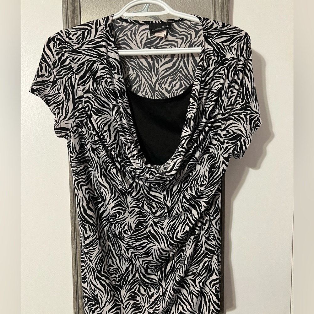 Brittany Black Blouse